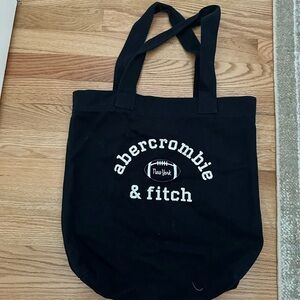 Vintage Abercrombie & Fitch Navy Tote with Logo